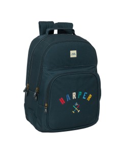 Cartable Harper & Neyer Blue marine 32 x 42 x 15 cm