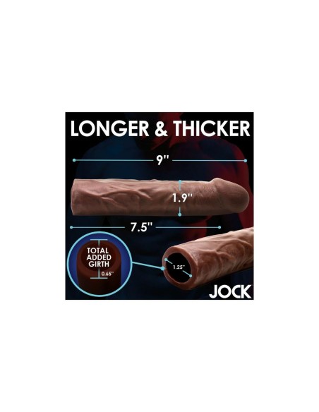 Manchon de pénis XR Noir Ø 4,8 cm