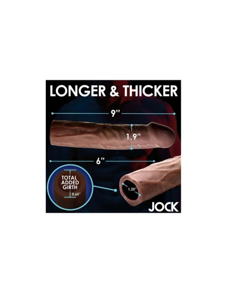 Manchon de pénis XR Noir Ø 4,8 cm