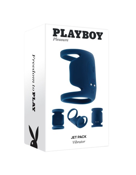 Rouge à lèvres vibrant Evolved Playboy Bleu
