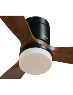 Ventilateur de Plafond avec Lumière Grunkel Marron Noir 55 W 2