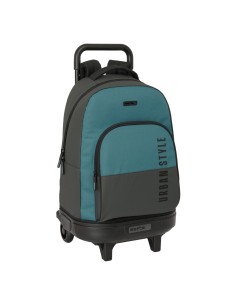 Cartable à roulettes Safta Urban style Bleu Gris 33 x 45 x 22 cm