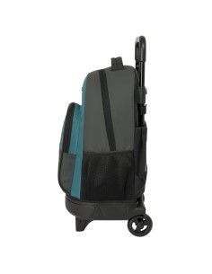 Cartable à roulettes Safta Urban style Bleu Gris 33 x 45 x 22 cm 2
