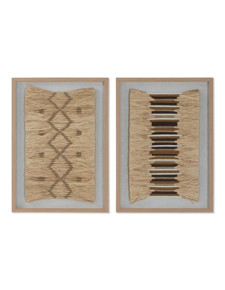 Cadre Home ESPRIT Moderne 50 x 3,5 x 70 cm (2 Unités)