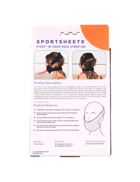Harnais New Comers Sportsheets Pivot Rose