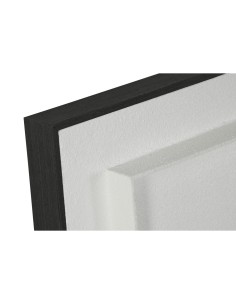 Cadre Home ESPRIT Blanc Noir Abstrait Urbaine 60 x 6,5 x 90 cm (2 Unités) 2