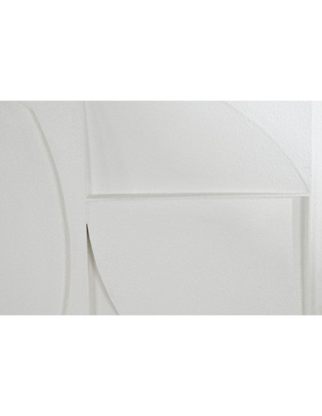 Cadre Home ESPRIT Blanc Noir Abstrait Urbaine 60 x 6,5 x 90 cm (2 Unités)