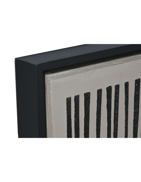 Cadre Home ESPRIT Marron Noir Moderne Urbaine 83 x 4 x 123 cm (2 Unités)