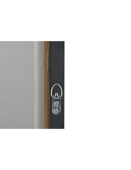 Cadre Home ESPRIT Noir Beige Abstrait Urbaine 83 x 4 x 123 cm (2 Unités)