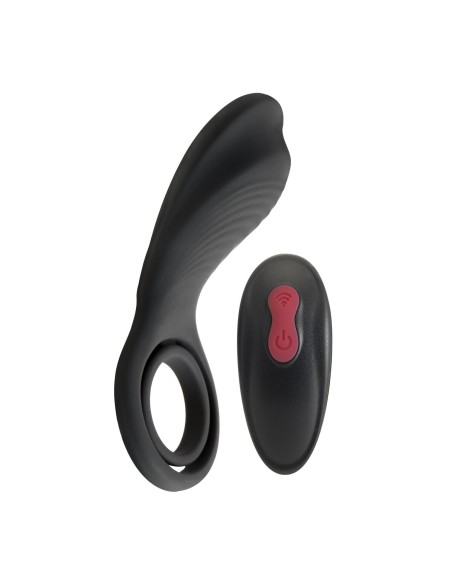 Anneau de Pénis vibrant S Pleasures Noir