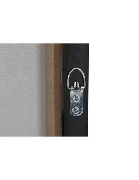 Cadre Home ESPRIT Noir Vert Abstrait Urbaine 83 x 3,8 x 123 cm (2 Unités)