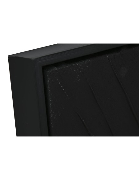 Cadre Home ESPRIT Noir Beige Moderne (2 Unités)