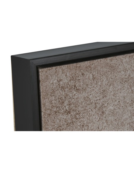 Cadre Home ESPRIT Marron Beige Colonial Velours Africaine 83 x 4 x 123 cm (2 Unités)