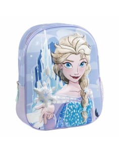 Cartable 3D Frozen Bleu 25,0 x 31,0 x 10,0 cm