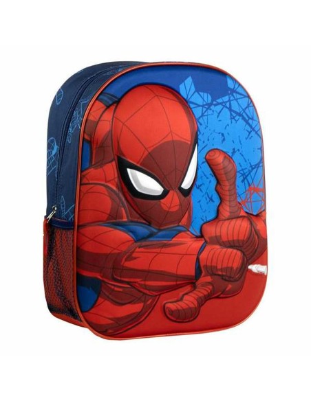 Cartable 3D Spider-Man Bleu 25,0 x 31,0 x 10,0 cm