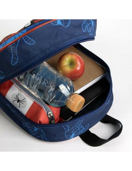 Cartable 3D Spider-Man Bleu 25,0 x 31,0 x 10,0 cm