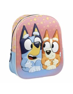 Cartable 3D Bluey Rose 25,0 x 31,0 x 10,0 cm