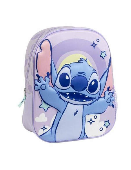 Cartable 3D Stitch Lila 25,0 x 31,0 x 10,0 cm