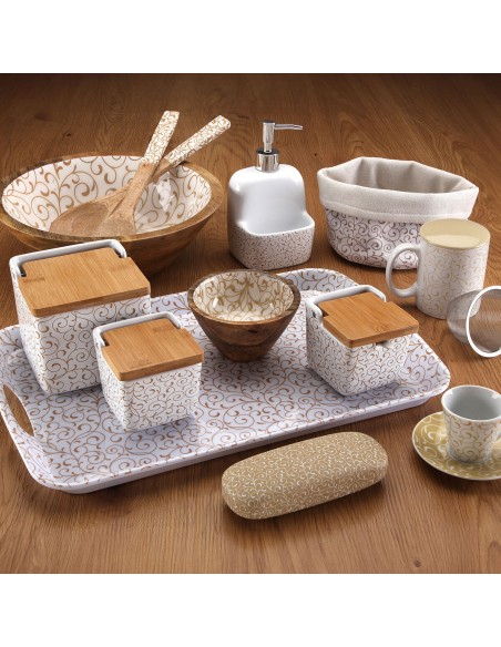 Set de boîtes décoratives Versa Serpentine Carton (15 Pièces)