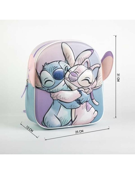 Cartable Stitch Bleu