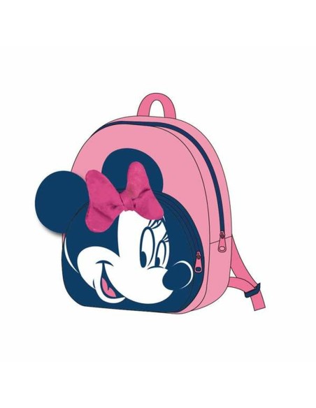 Cartable Minnie Mouse Rose 18 x 22 x 4 cm