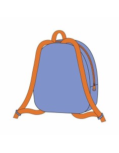Cartable Bluey Bleu 18 x 22 x 4 cm 2