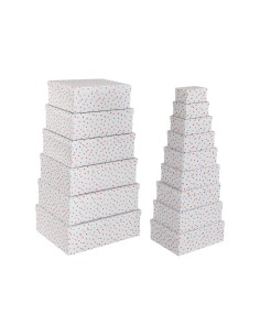 Set de boîtes décoratives Versa Carton (15 Pièces)