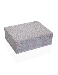 Set de boîtes décoratives Versa Rose Carton Fleurs (15 Pièces) 2