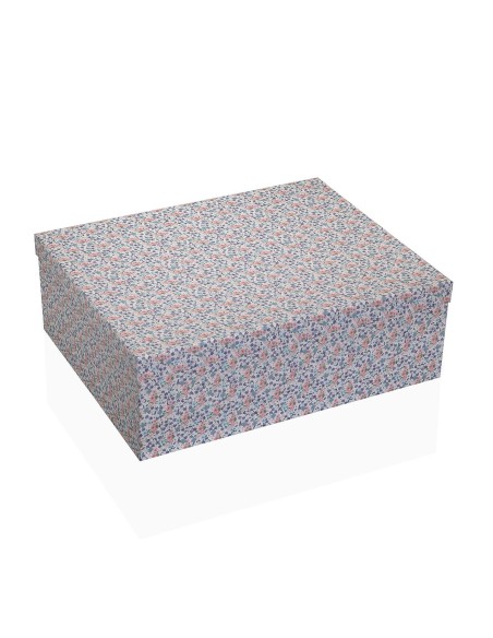 Set de boîtes décoratives Versa Rose Carton Fleurs (15 Pièces)