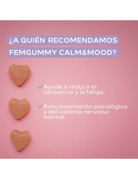 Supplément Alimentaire Cumlaude Lab FEMGUMMY CALM & MOOD 60 Unités