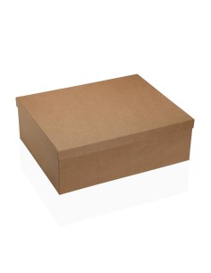 Set de boîtes décoratives Versa Marron Carton (15 Pièces) 2