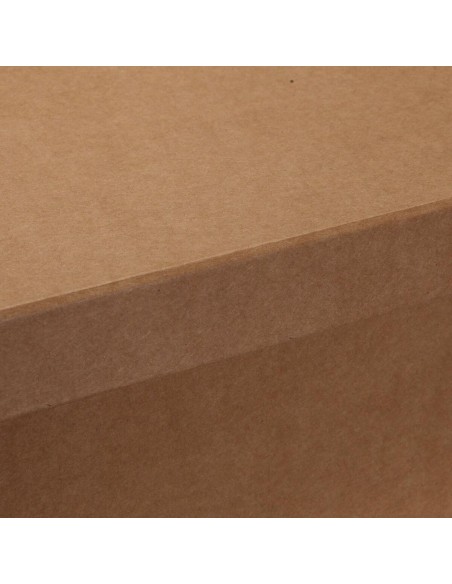 Set de boîtes décoratives Versa Marron Carton (15 Pièces)