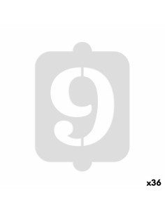 Gabarit de gâteau Algon Numéro 9 36 Unités