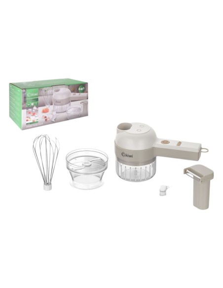 Mini Hachoir Rechargeable et Portable Kiwi 200 ml (6 Unités)