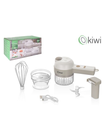 Mini Hachoir Rechargeable et Portable Kiwi 200 ml (6 Unités)