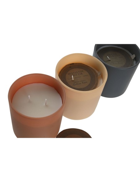 Bougie Parfumée DKD Home Decor Tropical 270 g (3 Unités)