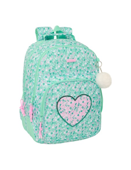 Cartable Safta Cuore Menthe 32 x 42 x 15 cm