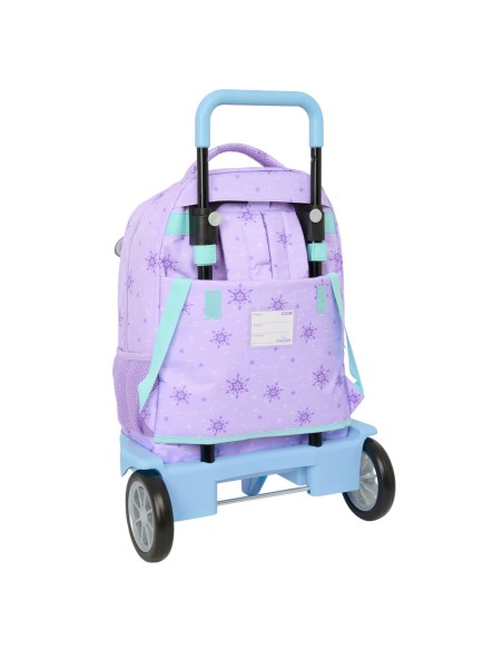 Cartable à roulettes Frozen Spirit Lila 33 x 45 x 22 cm