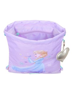 Sac à dos serré par des ficelles Frozen Spirit Lila 26 x 34 x 1 cm 2