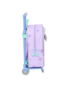 Cartable à roulettes Frozen Spirit Lila 22 x 27 x 10 cm 2