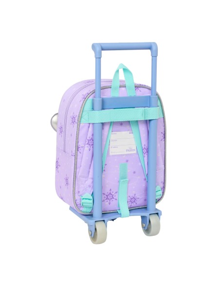 Cartable à roulettes Frozen Spirit Lila 22 x 27 x 10 cm