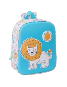 Sac à dos enfant Safta Bleu Blanc 22 x 27 x 10 cm 3D