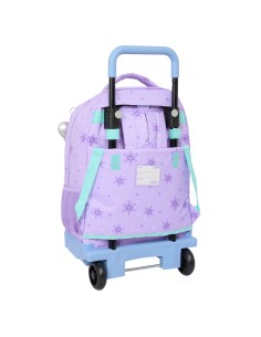Cartable à roulettes Frozen Spirit Lila 33 x 45 x 22 cm 2