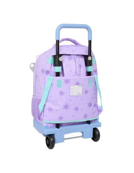 Cartable à roulettes Frozen Spirit Lila 33 x 45 x 22 cm