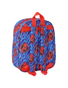 Sac à dos enfant The Avengers Rouge Bleu foncé 22 x 27 x 10 cm 3D 2