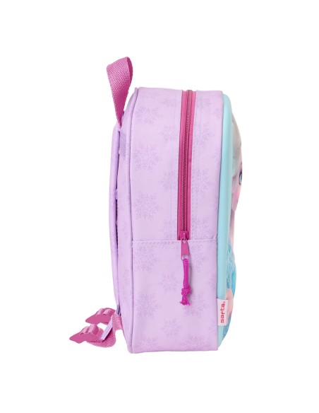Sac à dos enfant Frozen Rose Bleu ciel 22 x 27 x 10 cm 3D