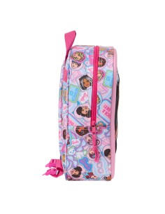 Sac à dos enfant Barbie Rose 22 x 27 x 10 cm 3D 2