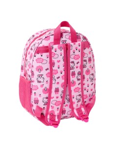 Sac à dos enfant Hello Kitty Rose 27 x 33 x 10 cm 3D 2
