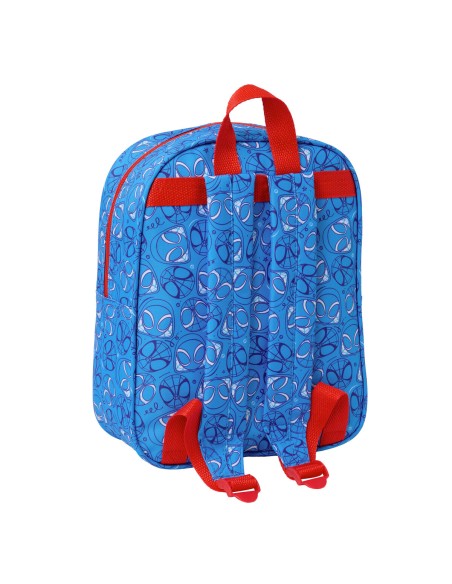 Sac à dos enfant Spider-Man Rouge Blue marine 22 x 27 x 10 cm 3D