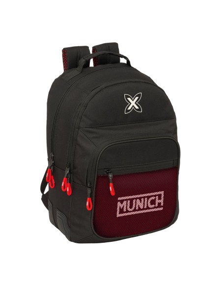 Cartable Munich Vulcan Noir 32 x 42 x 15 cm